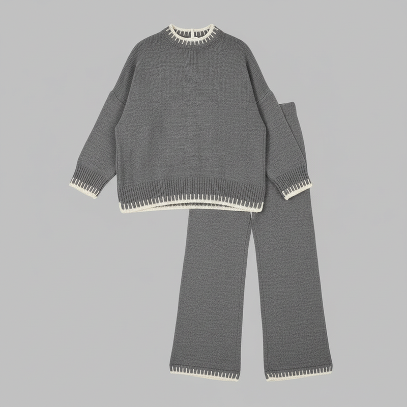 Gayla | Dwuczęściowy Zestaw Piżam Damskich Bawełnianych