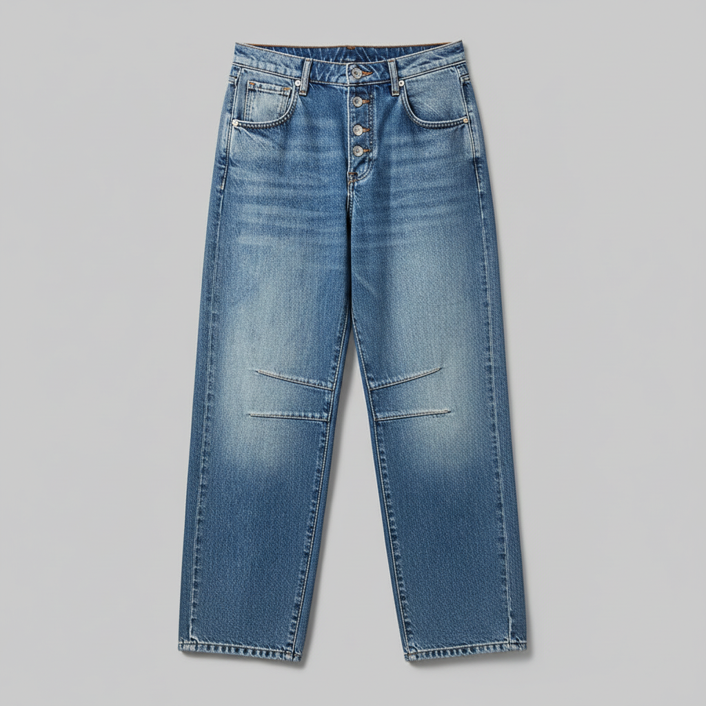 Dżinsy w Panterkę | Dżinsy Damskie Codzienne