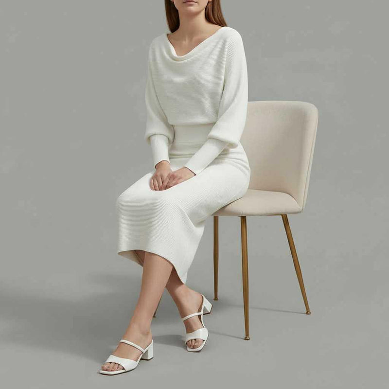 Elegancka Sukienka Midi | Sukienka Damska na Co Dzień