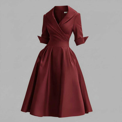 Elegancka Sukienka Midi | Sukienka na Wesele i Wieczór