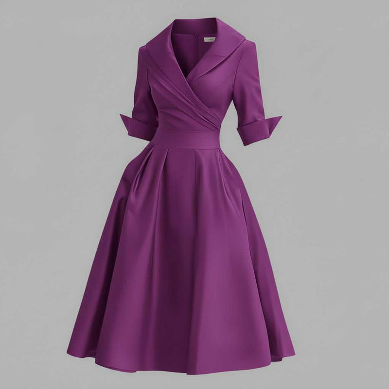 Elegancka Sukienka Midi | Sukienka na Wesele i Wieczór