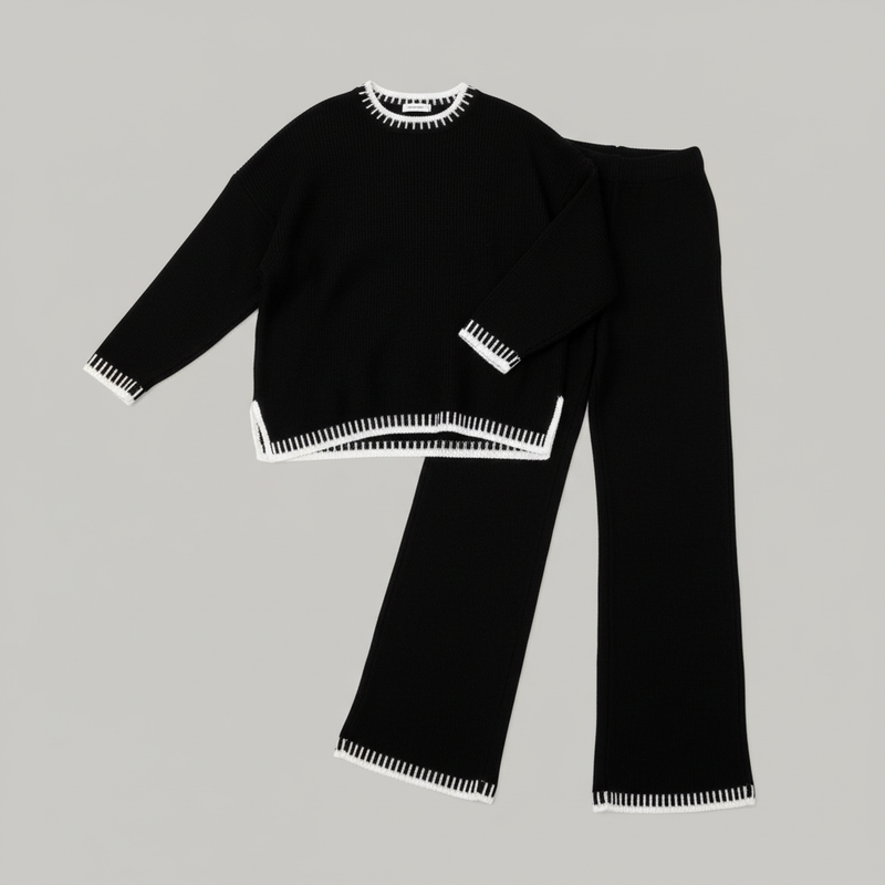 Gayla | Dwuczęściowy Zestaw Piżam Damskich Bawełnianych