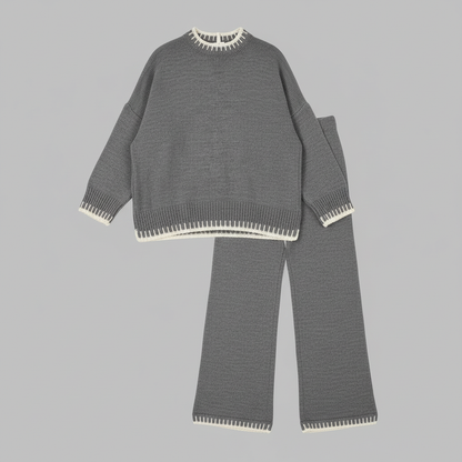 Gayla | Dwuczęściowy Zestaw Piżam Damskich Bawełnianych