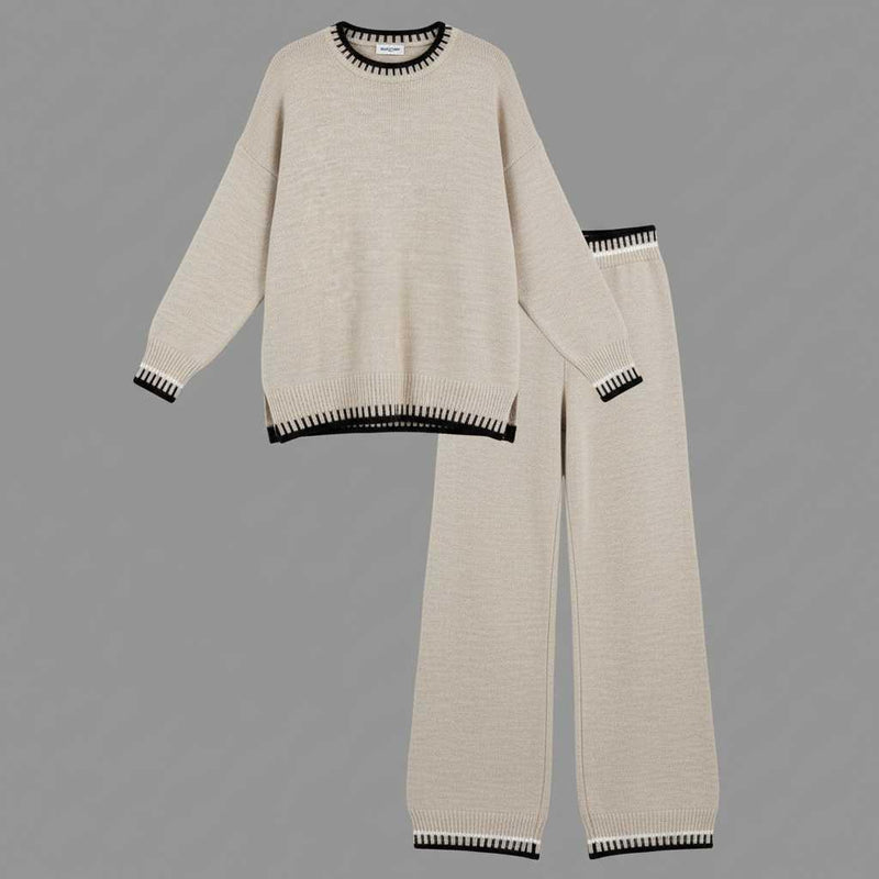 Gayla | Dwuczęściowy Zestaw Piżam Damskich Bawełnianych