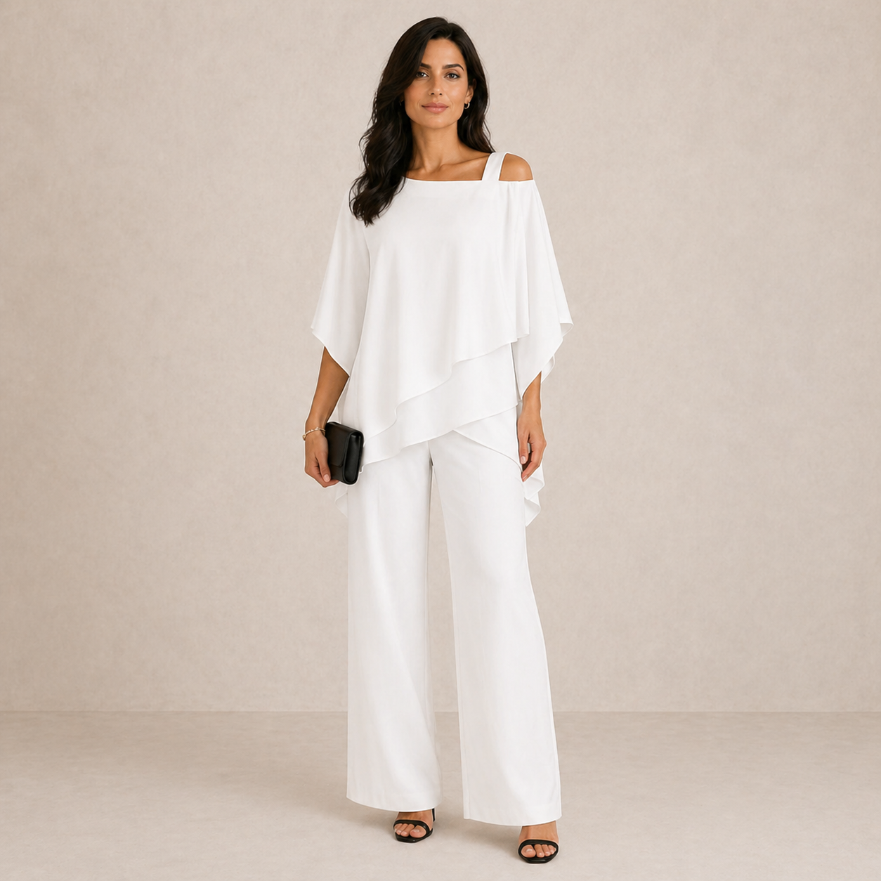 Komplet Sofie | Elegancki Zestaw z Bluzką i Spodniami 1