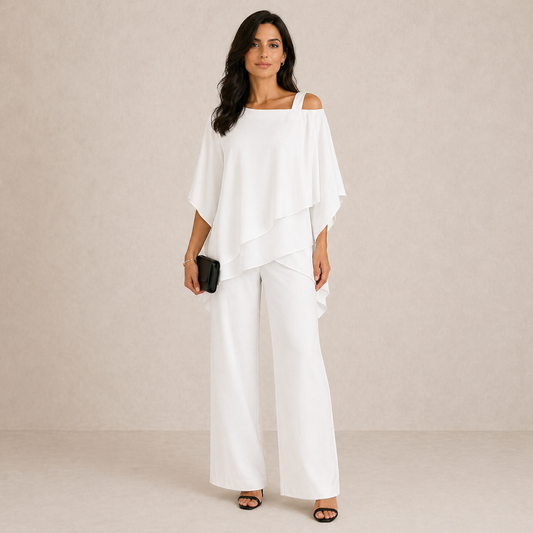 Komplet Sofie | Elegancki Zestaw z Bluzką i Spodniami 1