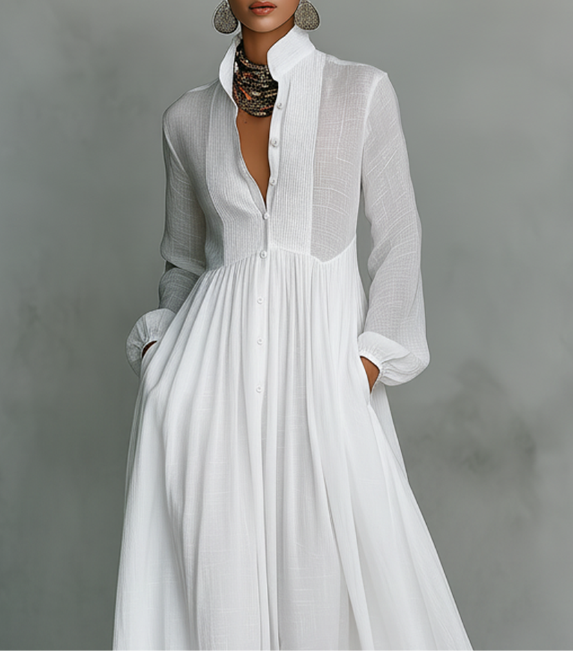 Sukienka Maxi Selena | Elegancka Sukienka Wieczorowa Maxi 5