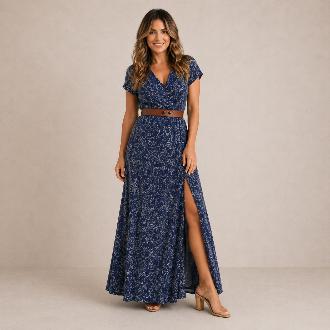 Sybella | Zwiewna maxi sukienka boho 1