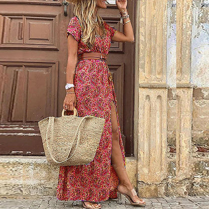 Sybella | Zwiewna maxi sukienka boho 3
