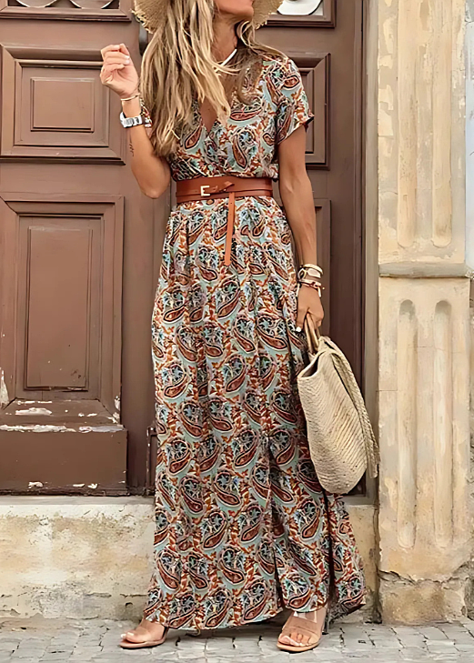 Sybella | Zwiewna maxi sukienka boho 4