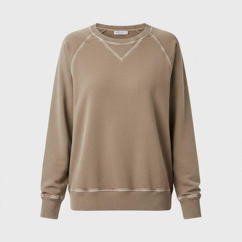 Wygodny Sweter Pulowerowy z Kieszenią | Sweter Damski