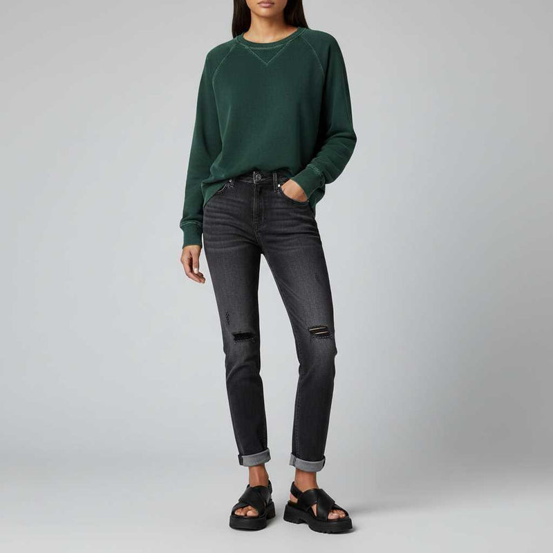 Wygodny Sweter Pulowerowy z Kieszenią | Sweter Damski